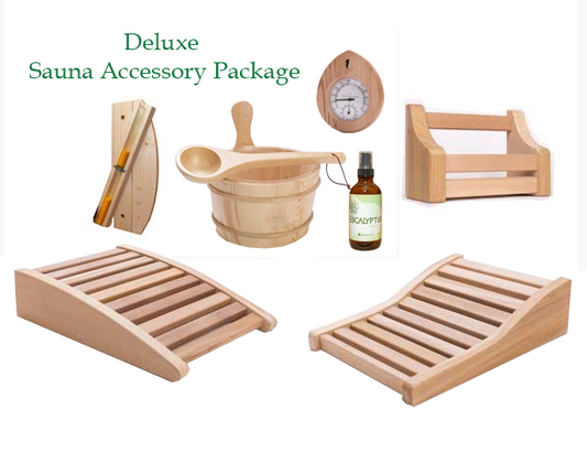 The Deluxe Sauna Accessory Package