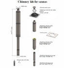 Chimney Set for out the Top
