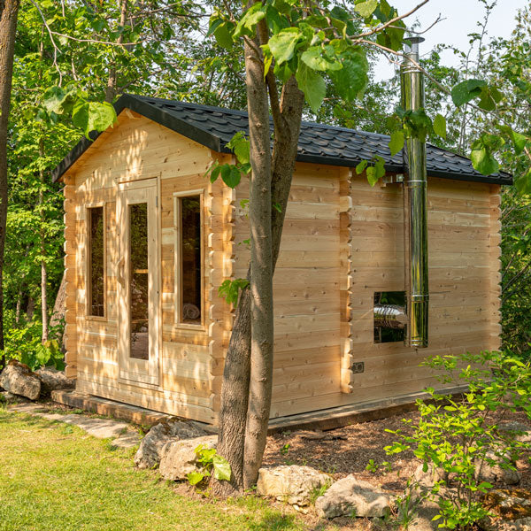CT Georgian Cabin Sauna with Changeroom (CTC88CW)