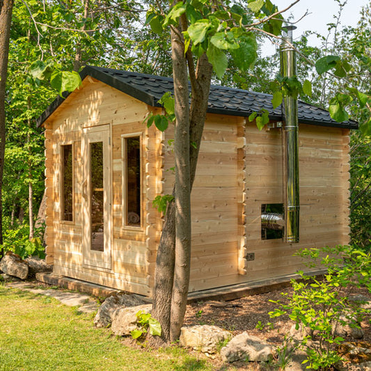 CT Georgian Cabin Sauna with Changeroom (CTC88CW)