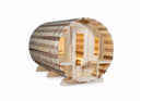 CT Tranquility Barrel Sauna with45 cm Porch -Seats 4-5 (CT2345W)