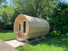 CT Tranquility Barrel Sauna with45 cm Porch -Seats 4-5 (CT2345W)