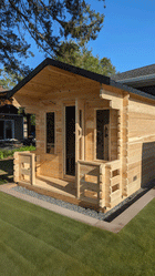 CTC Georgian Cabin w/ Front Porch (CTC88PW)