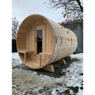 CT Tranquility Barrel Sauna with45 cm Porch -Seats 4-5 (CT2345W)
