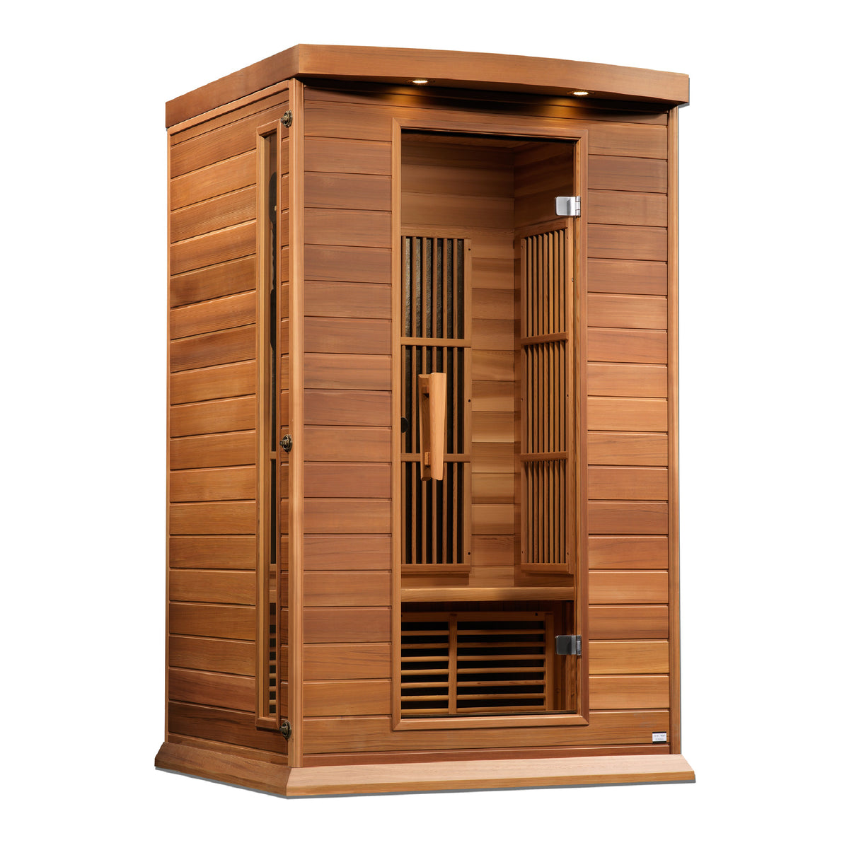 Maxxus 2-Person Red Cedar Low EMF FAR Infrared Sauna (Model MX-K206-01 CED)