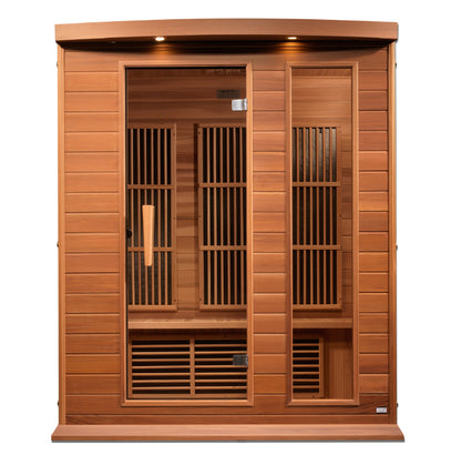 Maxxus Red Cedar Low EMF FAR Infrared Sauna (Model MX-K306-01 CED)