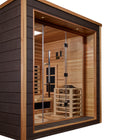 Hybrid / Outdoor Modern Series (Hybrid - Traditional Stove and FS IR) GDI‐8223‐01 Visby